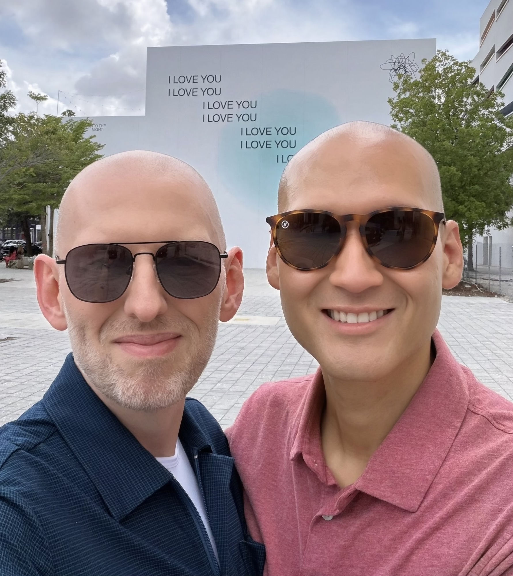 Daniel and his husband
